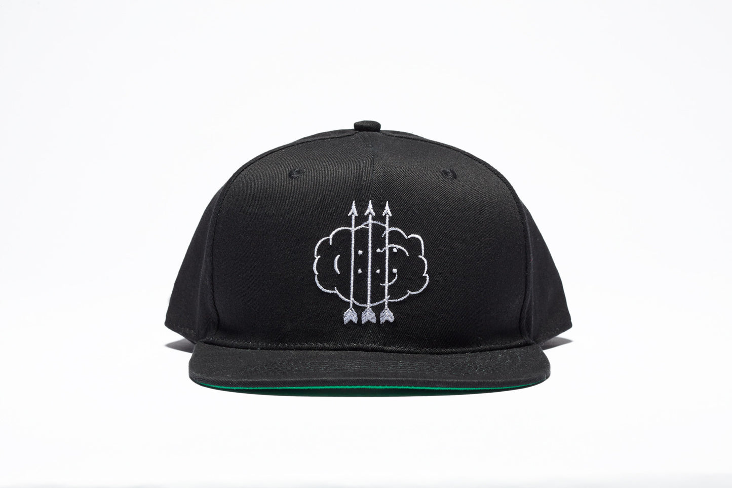 Cloud Logo Snapback / Black