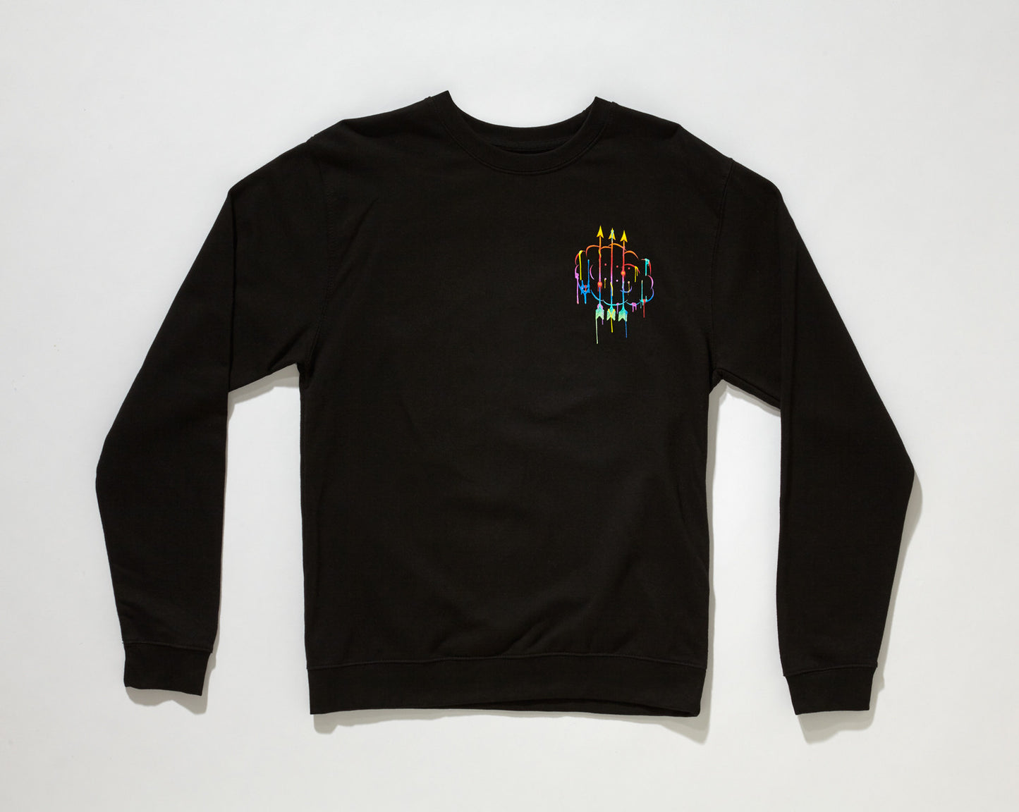 Drip Crewneck / Black