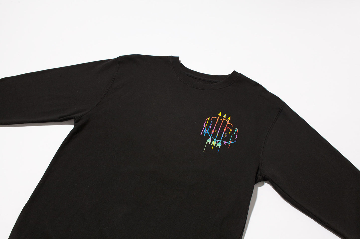 Drip Crewneck / Black