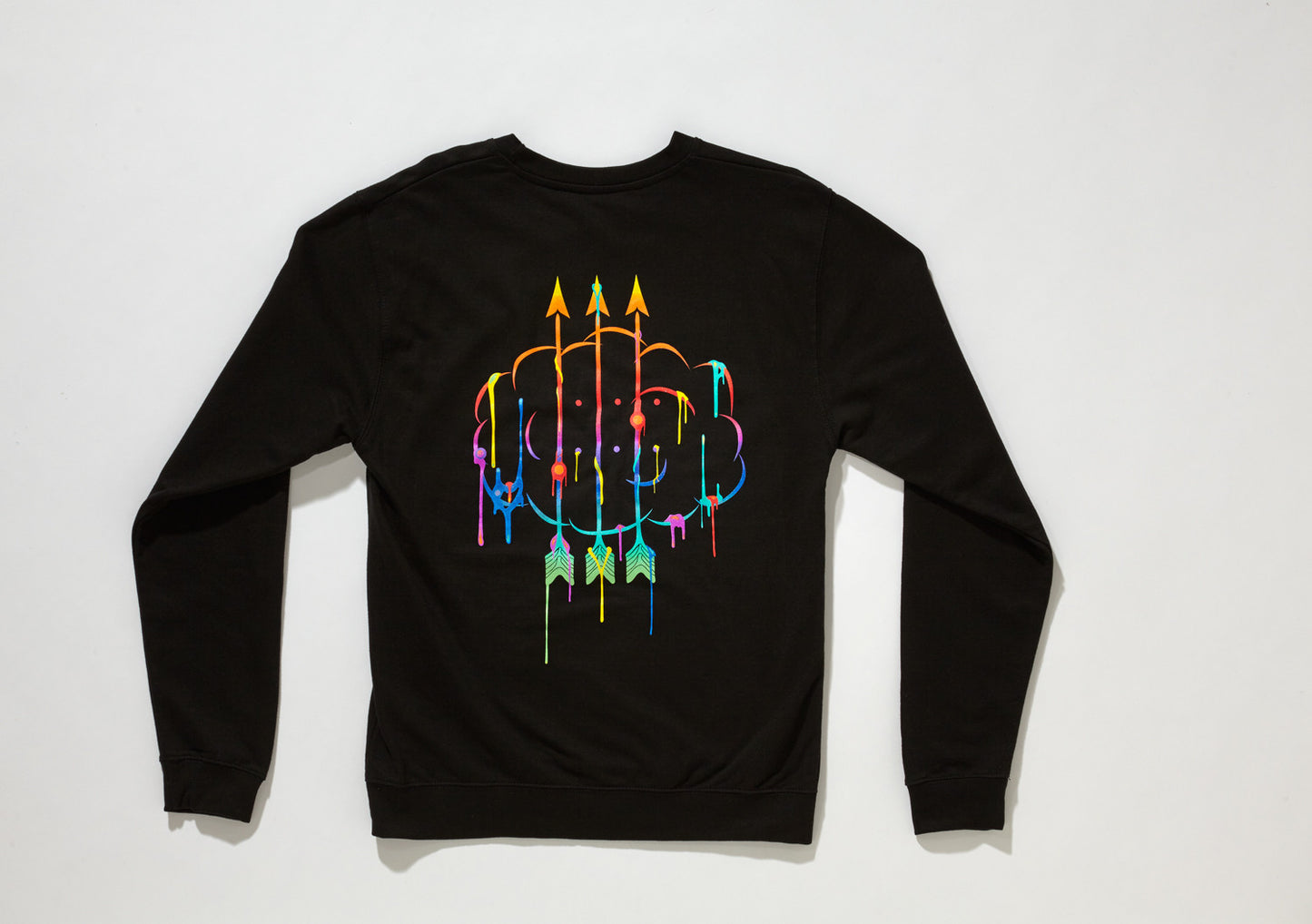 Drip Crewneck / Black