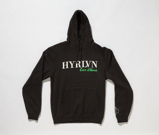 HYRLVN Live Above 2 Hoodie / Black