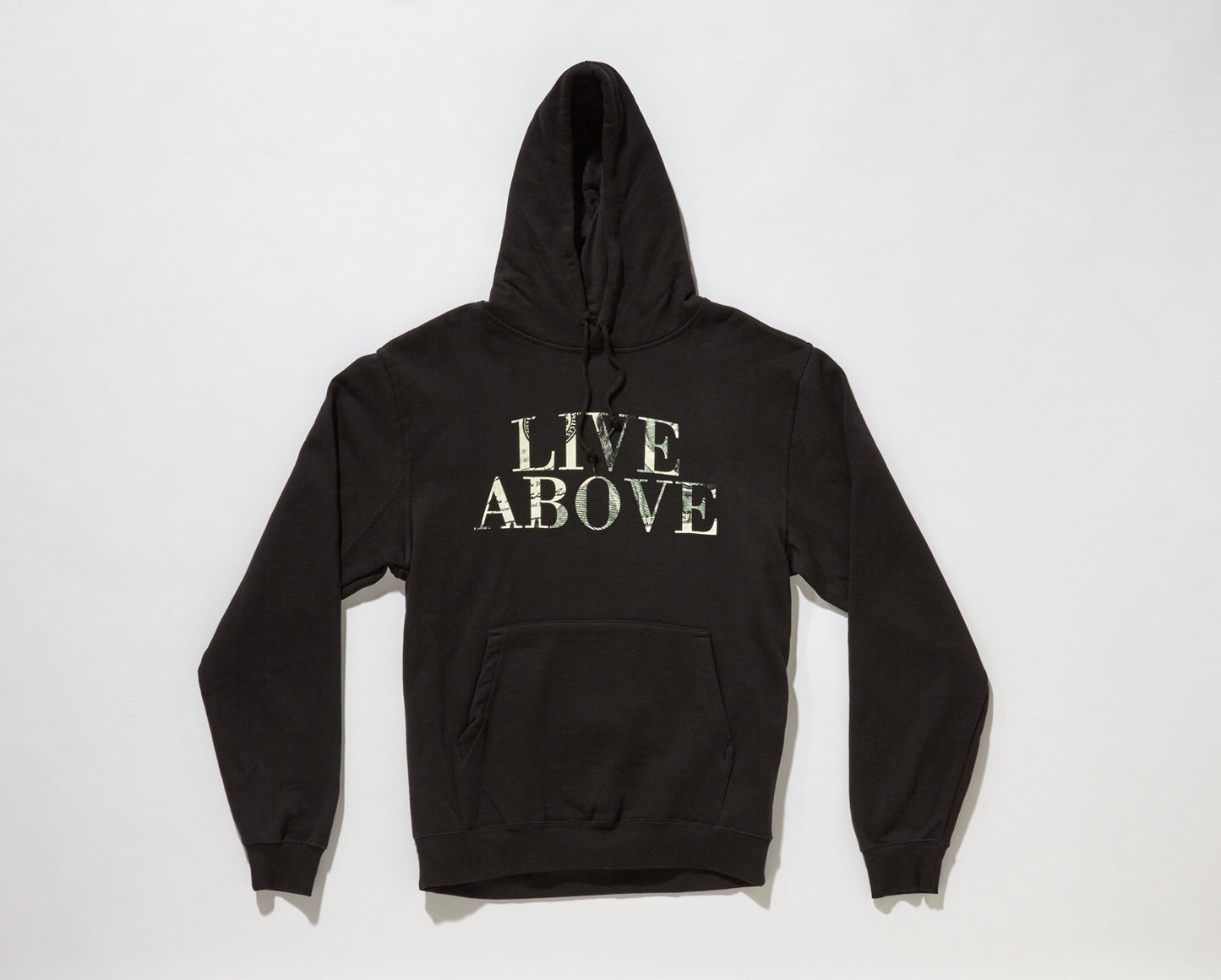 Live Above $$$ Hoodie / Black