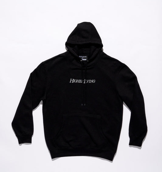 Embroider Hoodie / Black